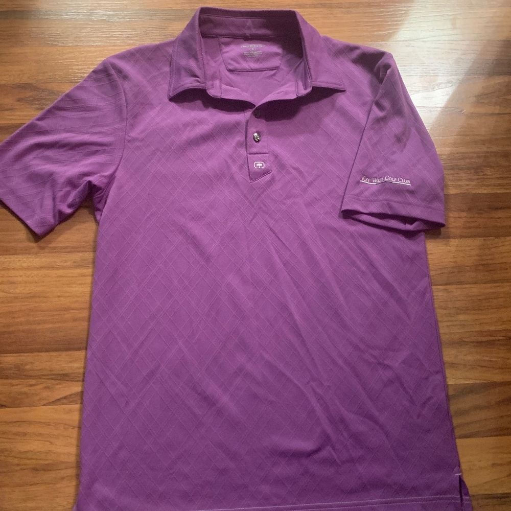Ogio S Purple Polo Key West Golf Course